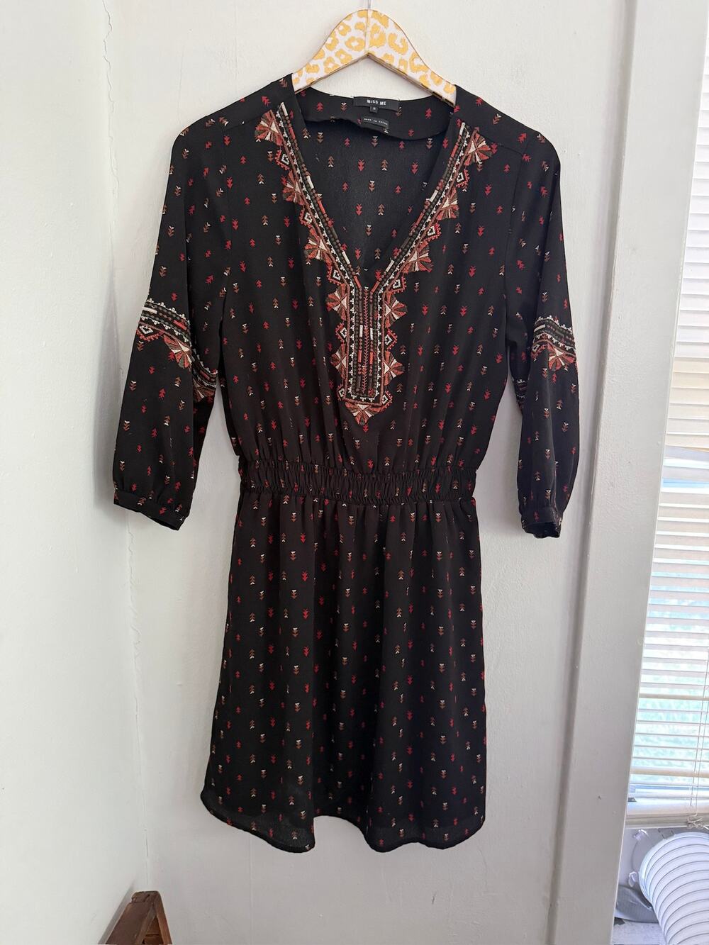Miss Me Mini Smocked Dress | Size Small
